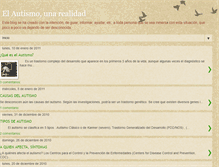 Tablet Screenshot of elautismounarealidad.blogspot.com
