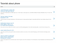 Tablet Screenshot of phonetuts.blogspot.com