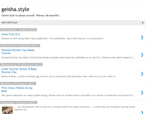 Tablet Screenshot of geishastyle.blogspot.com