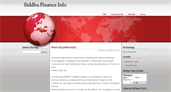 Desktop Screenshot of financeinfo-krish.blogspot.com