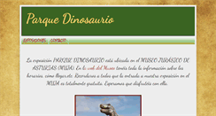 Desktop Screenshot of parquedinosaurio.blogspot.com