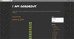Desktop Screenshot of mynameisgorgeous.blogspot.com
