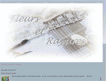 Tablet Screenshot of fleursetrayures.blogspot.com
