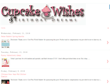 Tablet Screenshot of cupcakewishesandbirthdaydreams.blogspot.com