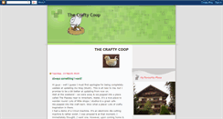 Desktop Screenshot of craftycoop.blogspot.com