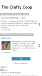 Mobile Screenshot of craftycoop.blogspot.com