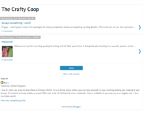 Tablet Screenshot of craftycoop.blogspot.com