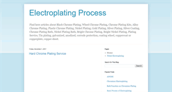 Desktop Screenshot of electroplating-process.blogspot.com