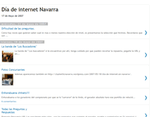 Tablet Screenshot of diadeinternetennavarra.blogspot.com