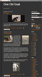 Mobile Screenshot of oneoldgoat.blogspot.com