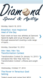 Mobile Screenshot of diamondspeedandagility.blogspot.com