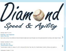 Tablet Screenshot of diamondspeedandagility.blogspot.com