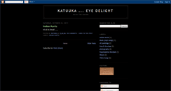 Desktop Screenshot of katuukaeyedelight.blogspot.com