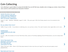 Tablet Screenshot of coincollecting-infosite.blogspot.com