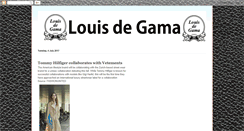 Desktop Screenshot of louisdegama.blogspot.com