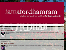 Tablet Screenshot of iamafordhamram.blogspot.com