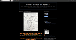 Desktop Screenshot of cometlodgecemetery.blogspot.com