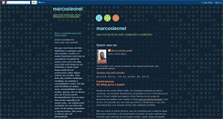 Desktop Screenshot of marcosleonel.blogspot.com