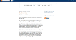 Desktop Screenshot of metloxpottery.blogspot.com