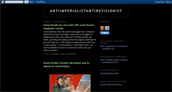 Desktop Screenshot of antiimperialistantirevisionist.blogspot.com