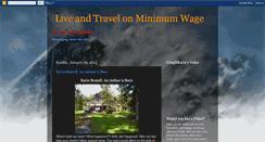 Desktop Screenshot of liveandtravelonminimumwage.blogspot.com