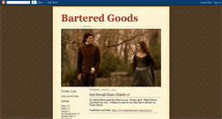 Desktop Screenshot of barteredgoods.blogspot.com