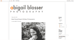 Desktop Screenshot of abigailblosser.blogspot.com