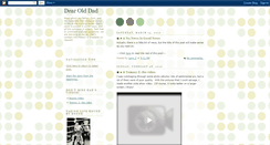 Desktop Screenshot of dear-old-dad.blogspot.com