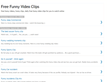 Tablet Screenshot of freefunnyvideoclips.blogspot.com