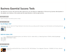 Tablet Screenshot of businessessentialsuccesstools.blogspot.com