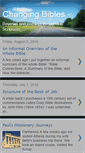 Mobile Screenshot of changingbibles.blogspot.com