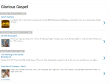 Tablet Screenshot of gloriousgospel.blogspot.com