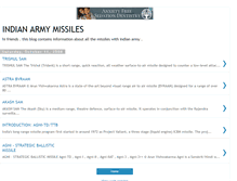 Tablet Screenshot of indian-army-missiles.blogspot.com