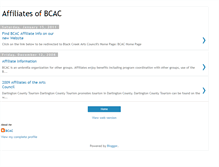 Tablet Screenshot of bcacaffiliates.blogspot.com