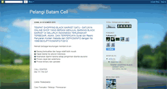 Desktop Screenshot of pelangibatamcell.blogspot.com