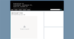 Desktop Screenshot of pak-tv-live.blogspot.com