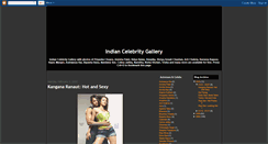 Desktop Screenshot of indiancelebritygallery.blogspot.com