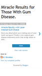 Mobile Screenshot of gumdiseaseclearwater.blogspot.com