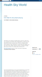 Mobile Screenshot of healthskyworld.blogspot.com