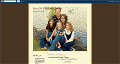 Desktop Screenshot of jaredelizabethfamily.blogspot.com