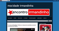 Desktop Screenshot of mocidadeirmandinha.blogspot.com