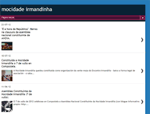 Tablet Screenshot of mocidadeirmandinha.blogspot.com