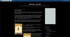 Desktop Screenshot of mental-blog.blogspot.com