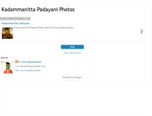 Tablet Screenshot of kadammanittapadayani.blogspot.com