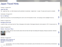 Tablet Screenshot of japan-travel-hints.blogspot.com