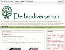 Tablet Screenshot of biodiversetuin.blogspot.com