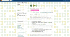 Desktop Screenshot of lusciouslyfreetime.blogspot.com
