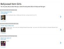 Tablet Screenshot of bollywooditemgirls.blogspot.com