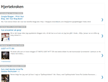 Tablet Screenshot of hjertekroken.blogspot.com