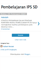 Mobile Screenshot of pembelajaranipssd.blogspot.com